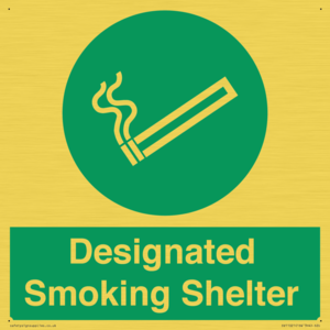 Designated Smoking Shelter
